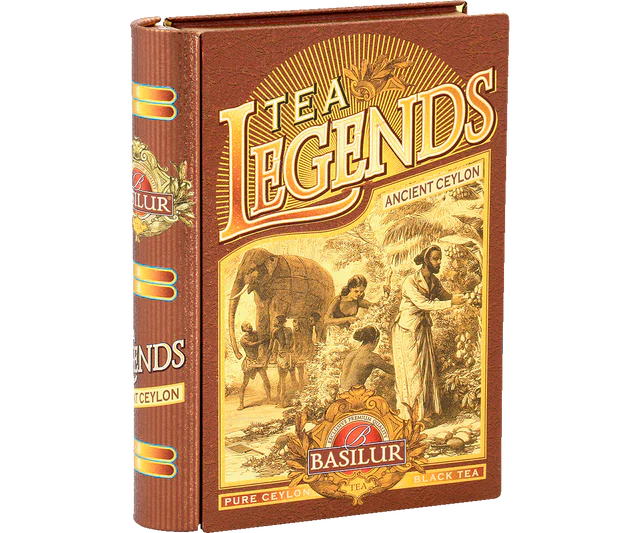 Té libro legends té negro ancient ceylon 100gr Basilur