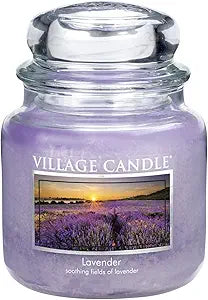 VELA MEDIANA 396 GRS VILLAGE CANDLE LAVENDER
