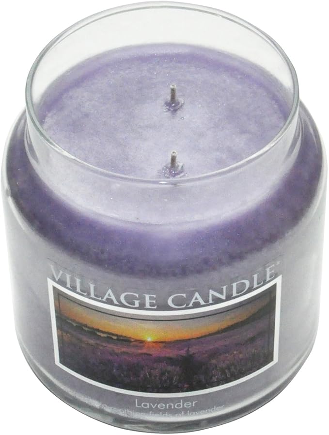 VELA MEDIANA 396 GRS VILLAGE CANDLE LAVENDER