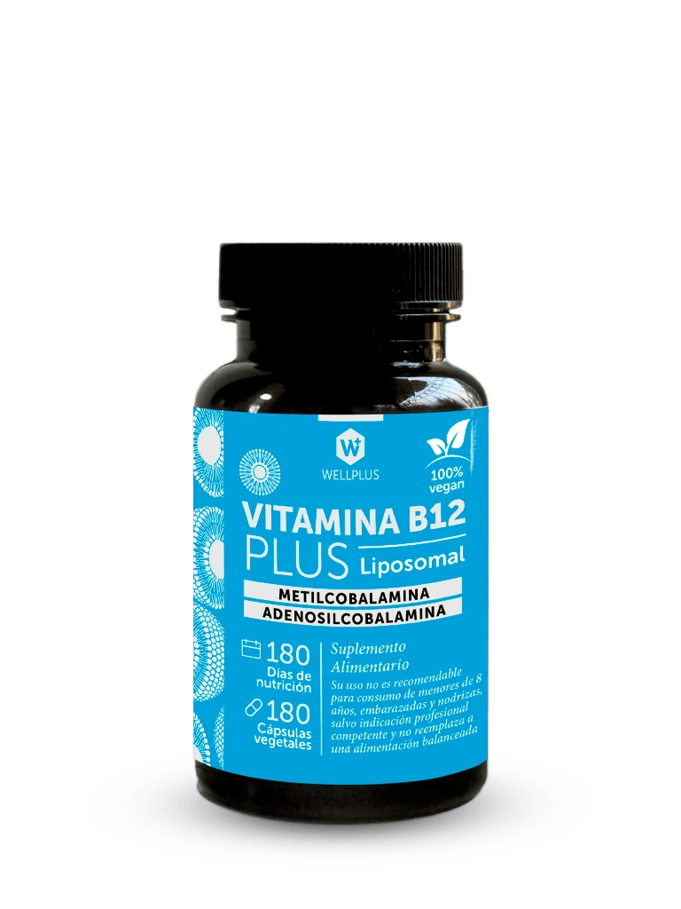 Vitamina B12 liposomal 180caps Wellplus