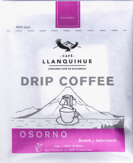 Café drip mix coffee 10und Llanquihue