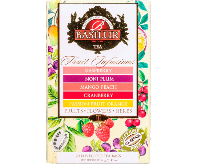 Té fruit infusions 20 bolsitas Basilur
