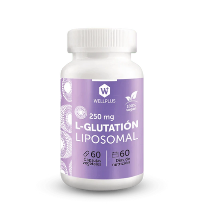 L Glutatión liposomal 60caps Wellplus