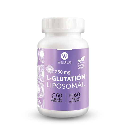 L Glutatión liposomal 60caps Wellplus