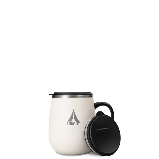Taza Térmica Mug 470 ml Lukout Crema