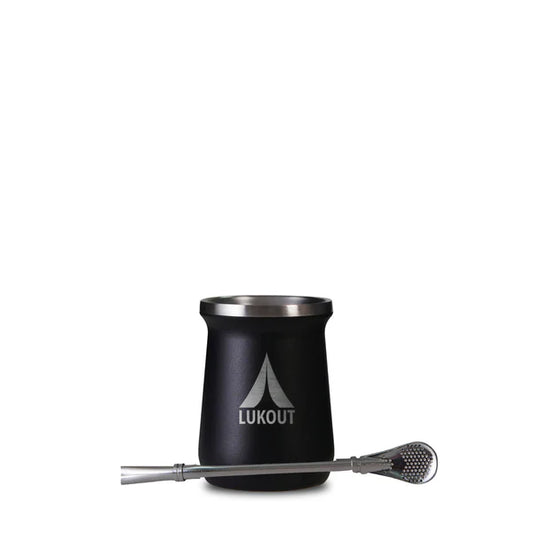 Mate térmico 236 ml Negro Lukout
