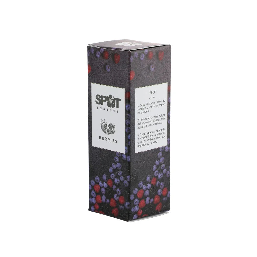 AROMATIZADOR DE AUTO 8 ML SPOT ESSENCE BERRIES