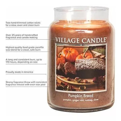 VELA GRANDE 602 GRS VILLAGE CANDLES COFFEE BEAN