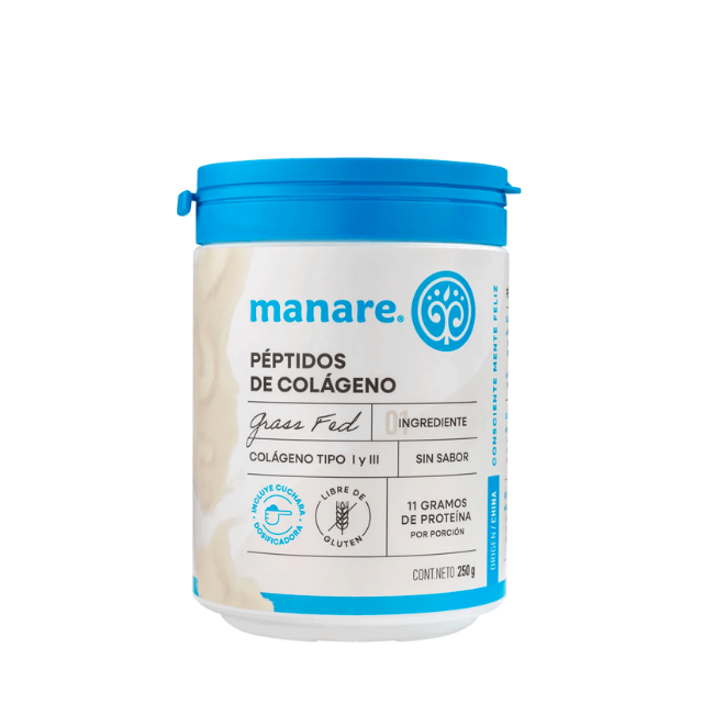 Péptidos de Colágeno Hidrolizado 250gr Manare