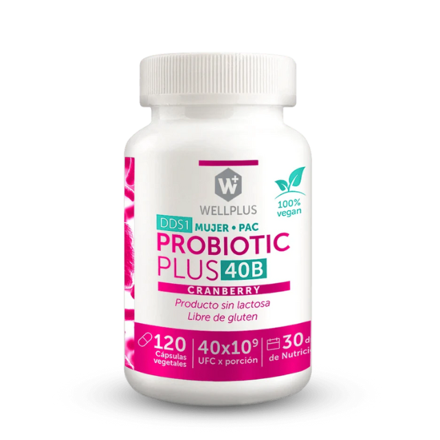 Probiotic Plus 40b 60caps Wellplus