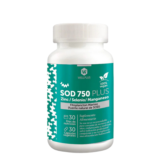 SOD 750 plus 30caps Wellplus