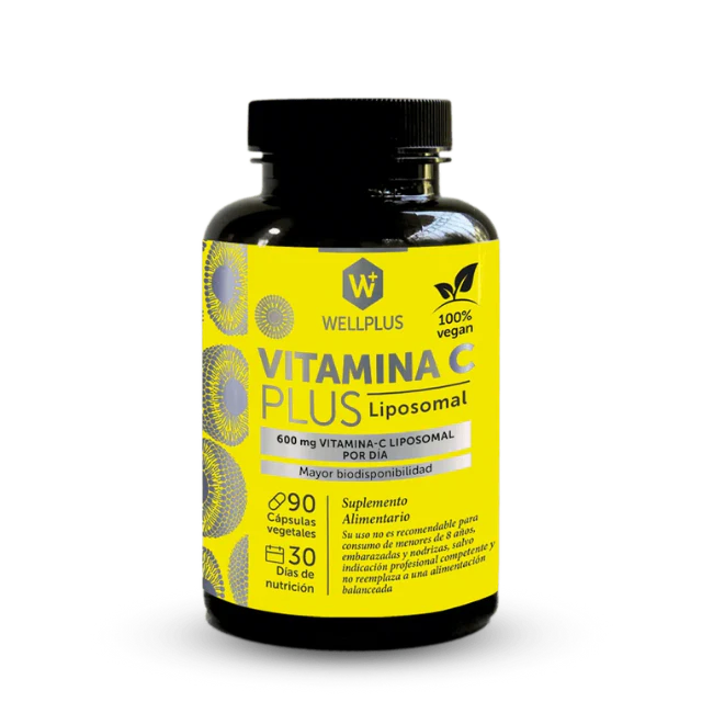 Vitamina C Plus Liposomal 90caps Wellplus