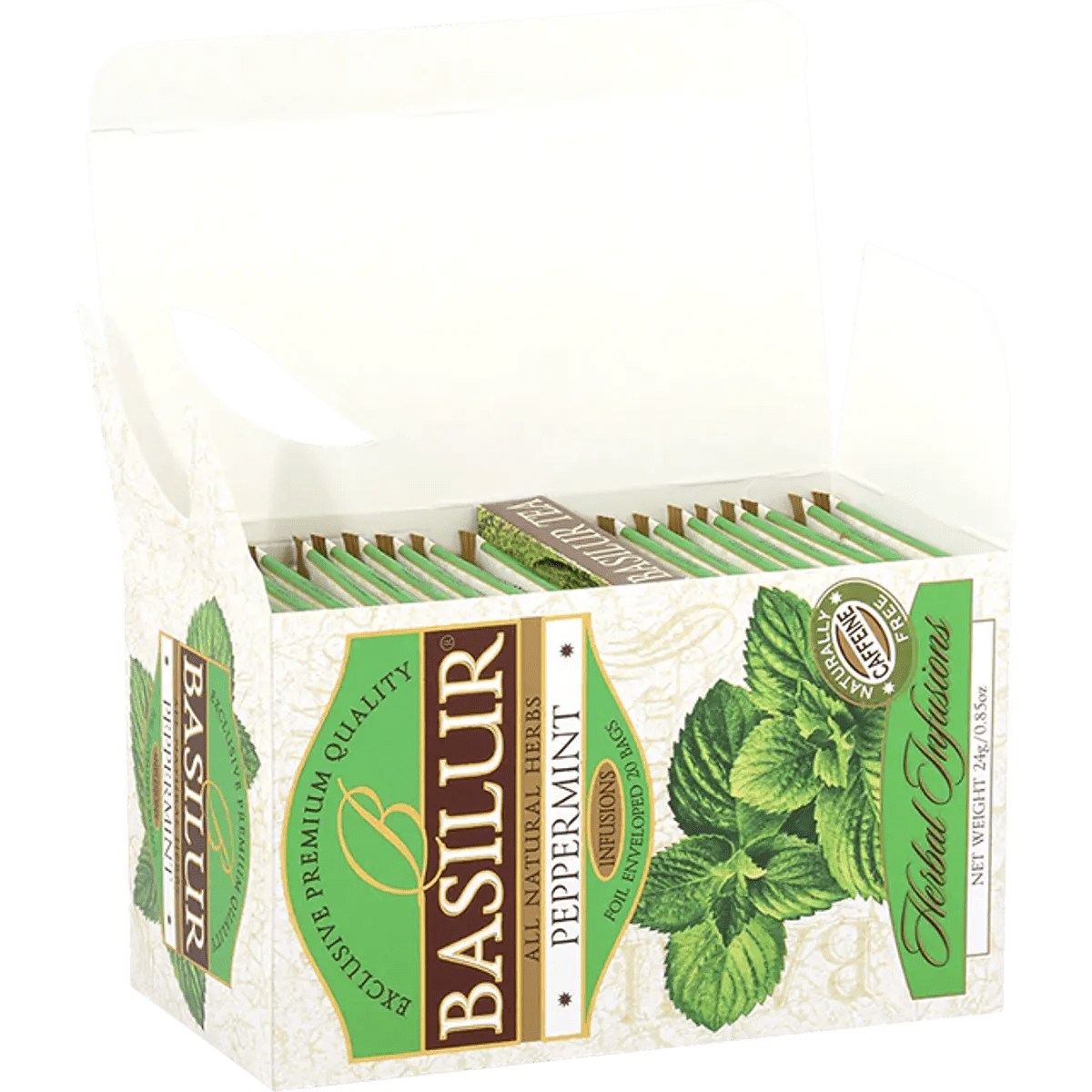 Té infusión menta 25 bolsitas Basilur