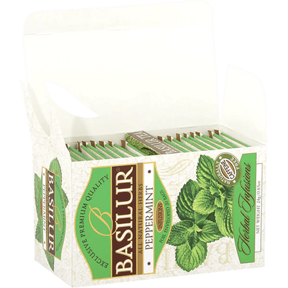 Té infusión menta 25 bolsitas Basilur