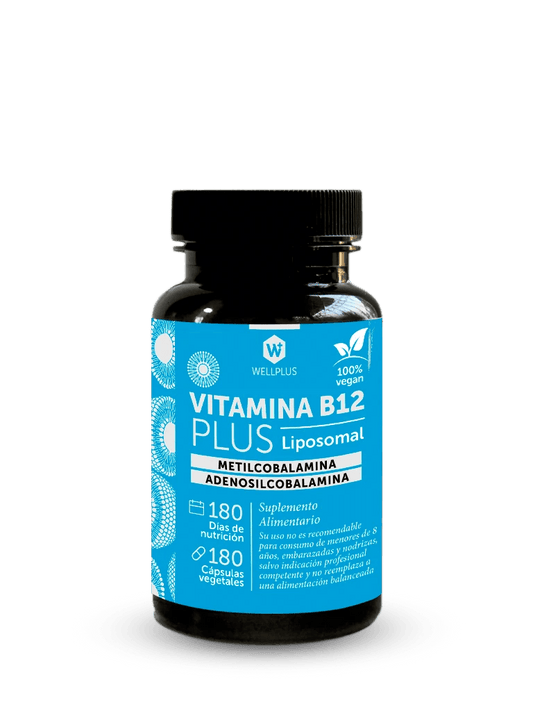 Vitamina B12 liposomal 180caps Wellplus