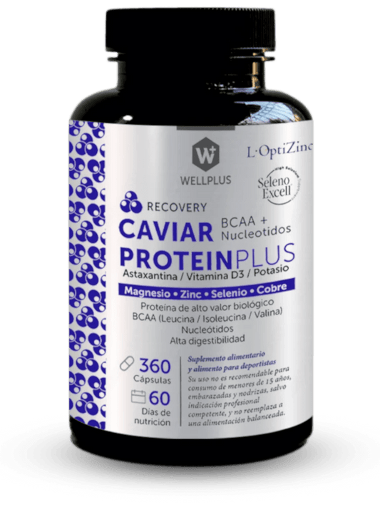 Caviar protein plus 360caps Wellplus