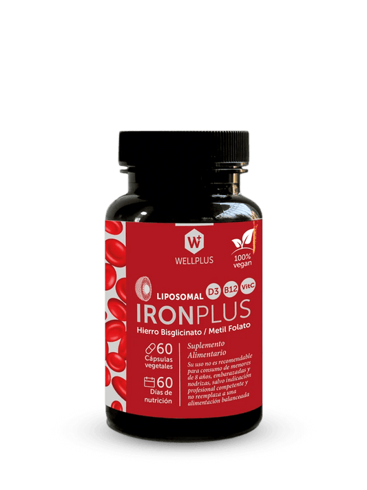 Iron plus liposomal 60caps Wellplus