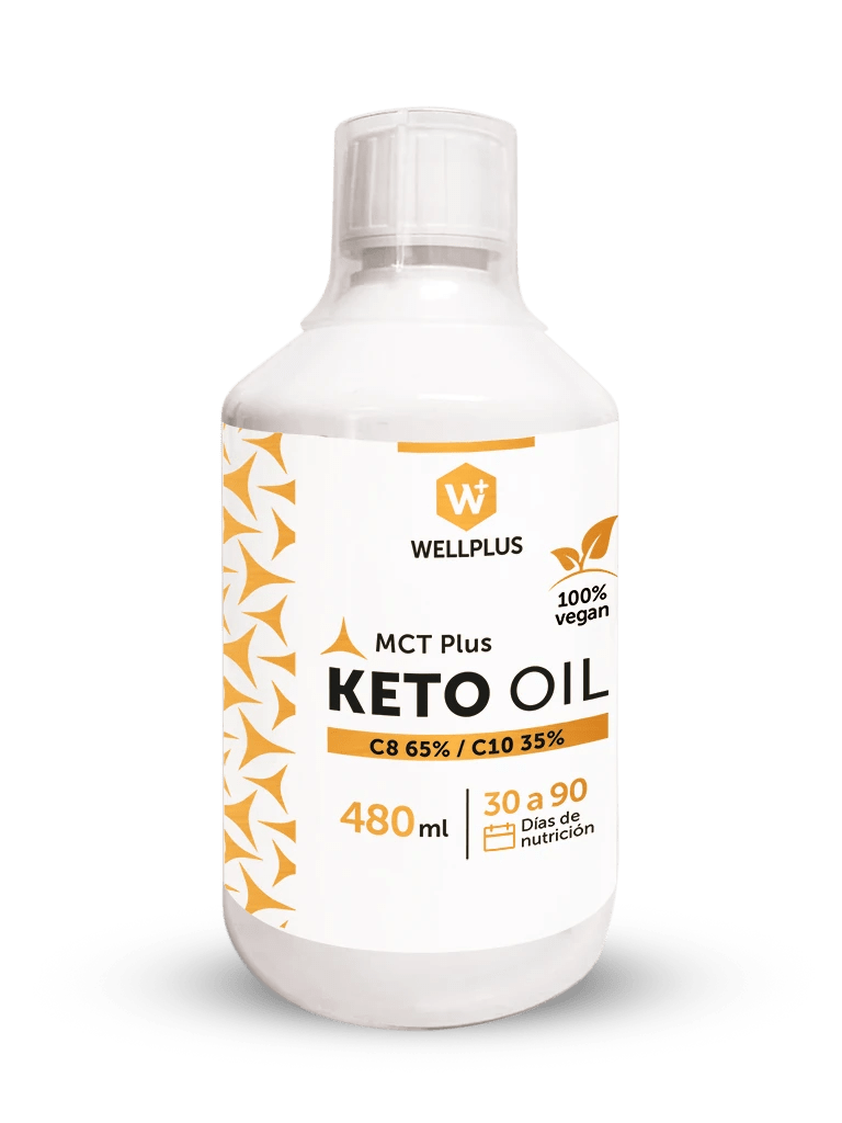 Keto oil MCT plus 480ml Wellplus
