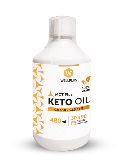 Keto oil MCT plus 480ml Wellplus