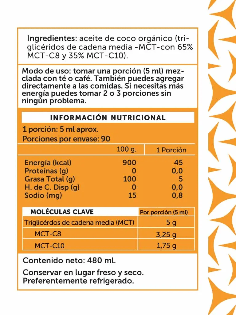 Keto oil MCT plus 480ml Wellplus