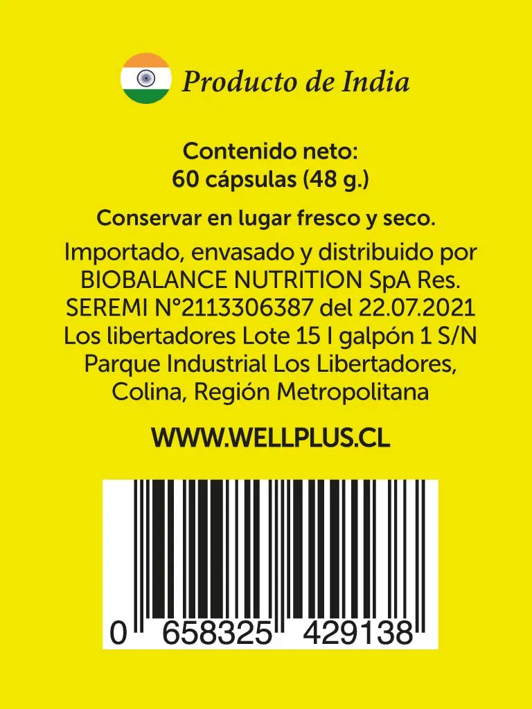 Vitamina C plus liposomal 60caps Wellplus