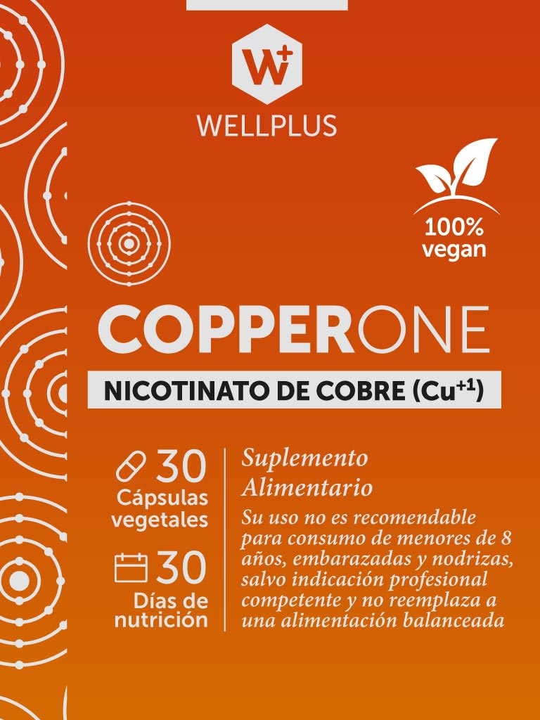 Copper one 30caps Wellplus