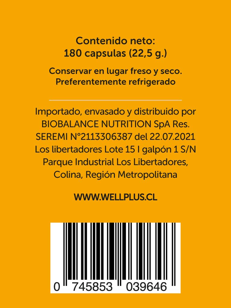 CoQ10 activa liposomal ubiquinol 180caps Wellplus
