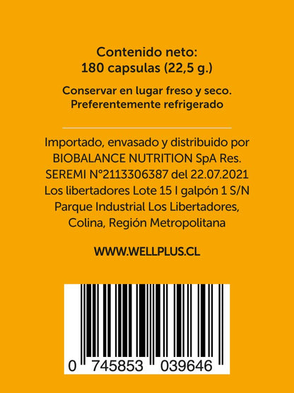 CoQ10 activa liposomal ubiquinol 180caps Wellplus