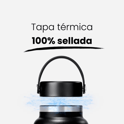 Botella térmica Boca clásica 750 ml Lukout Verde Agua