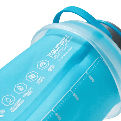 Botella de hidratacion flexible Hydrapak stash tm 2,0 750ml Celeste